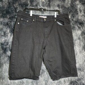 Neo Blue Skater Jean Shorts Mens 38 Black Made in USA Vintage Denim